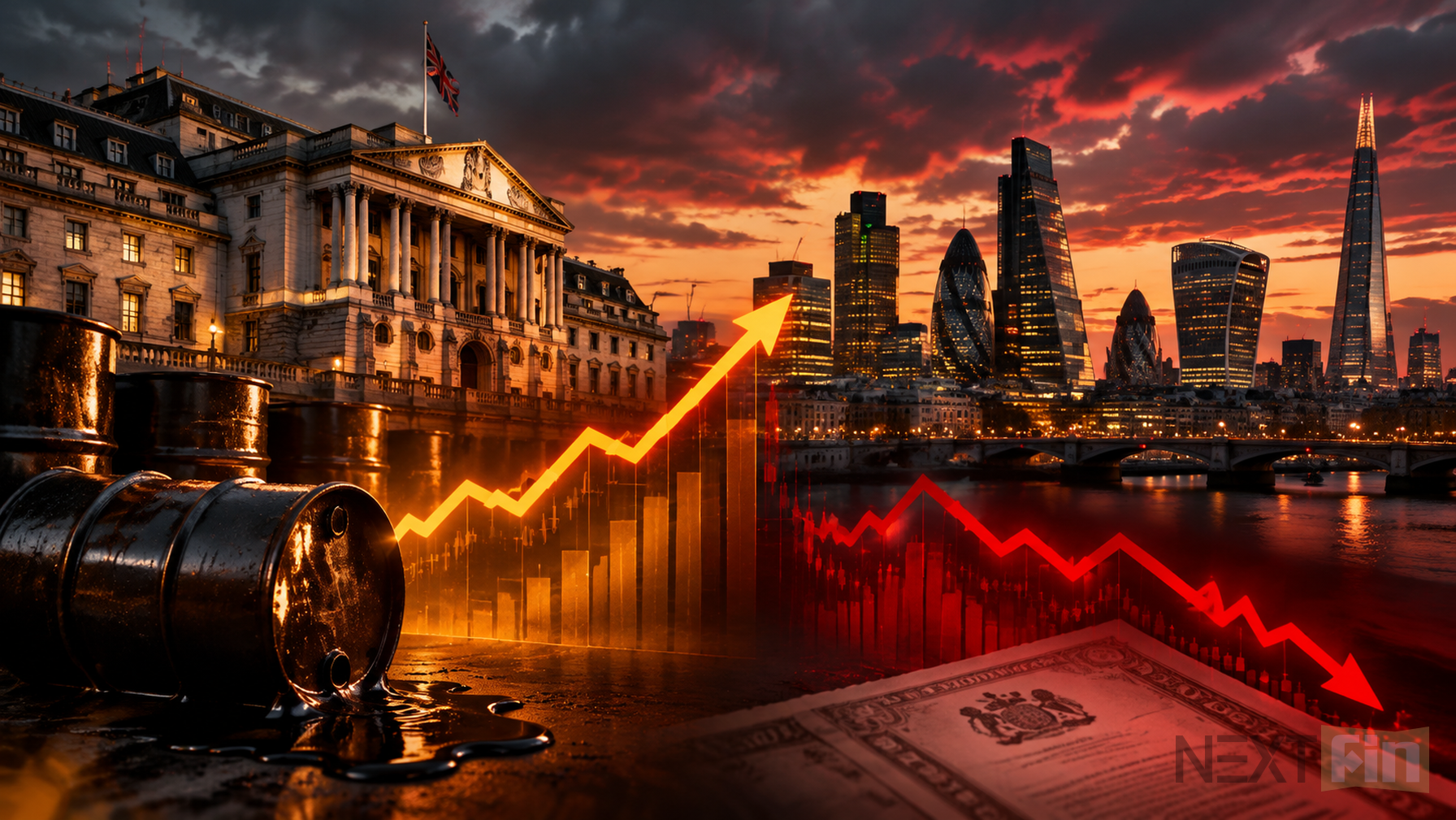 UK Stock Futures Steady Near $98 Oil as Gilts Hit 2008 Highs