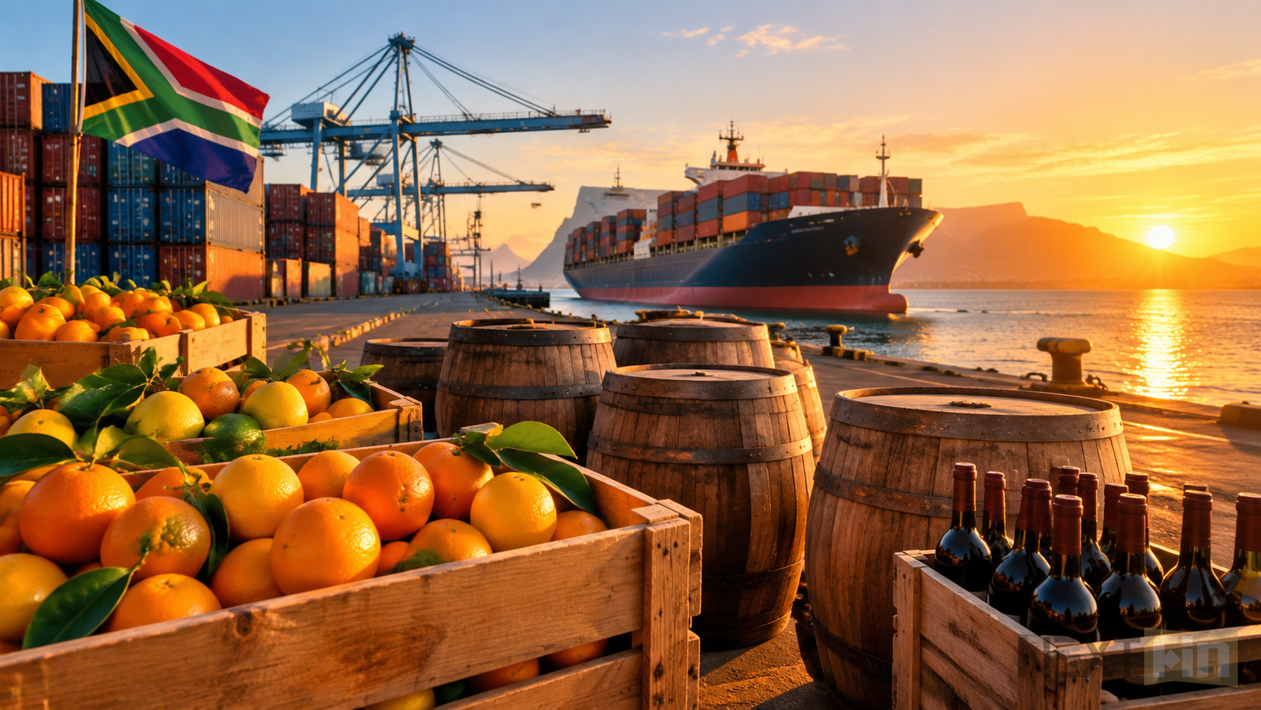 South Africa Farm Exports Jump 10% in Second Quarter as US Shipments Rise 26%