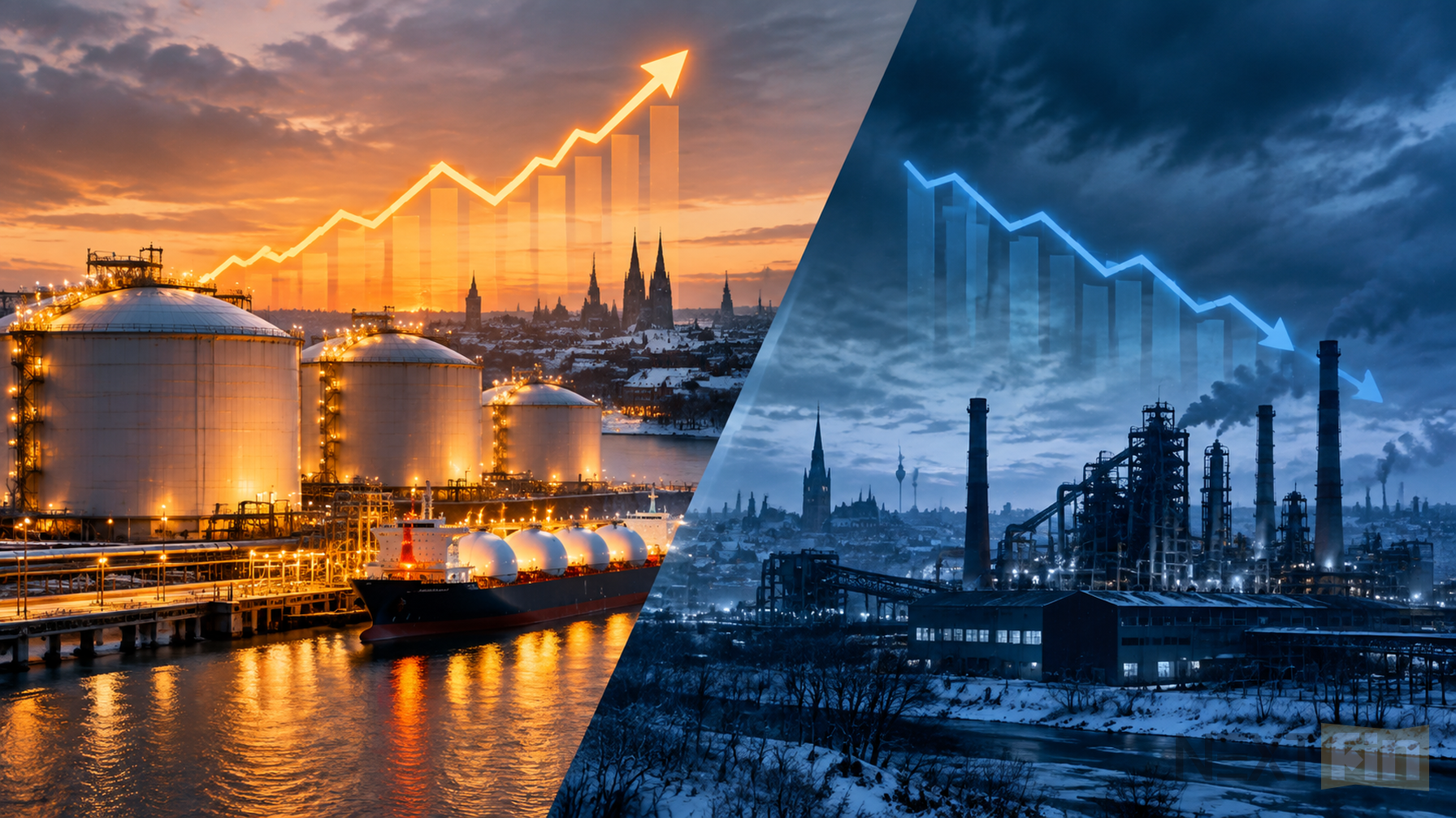 Europe's Gas Rally Is Dividing the Stock Market as Winter Looms