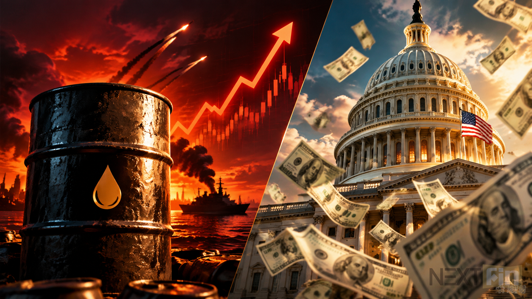 Trump Offers $5,000 Checks as Iran War Pushes Brent Above $100