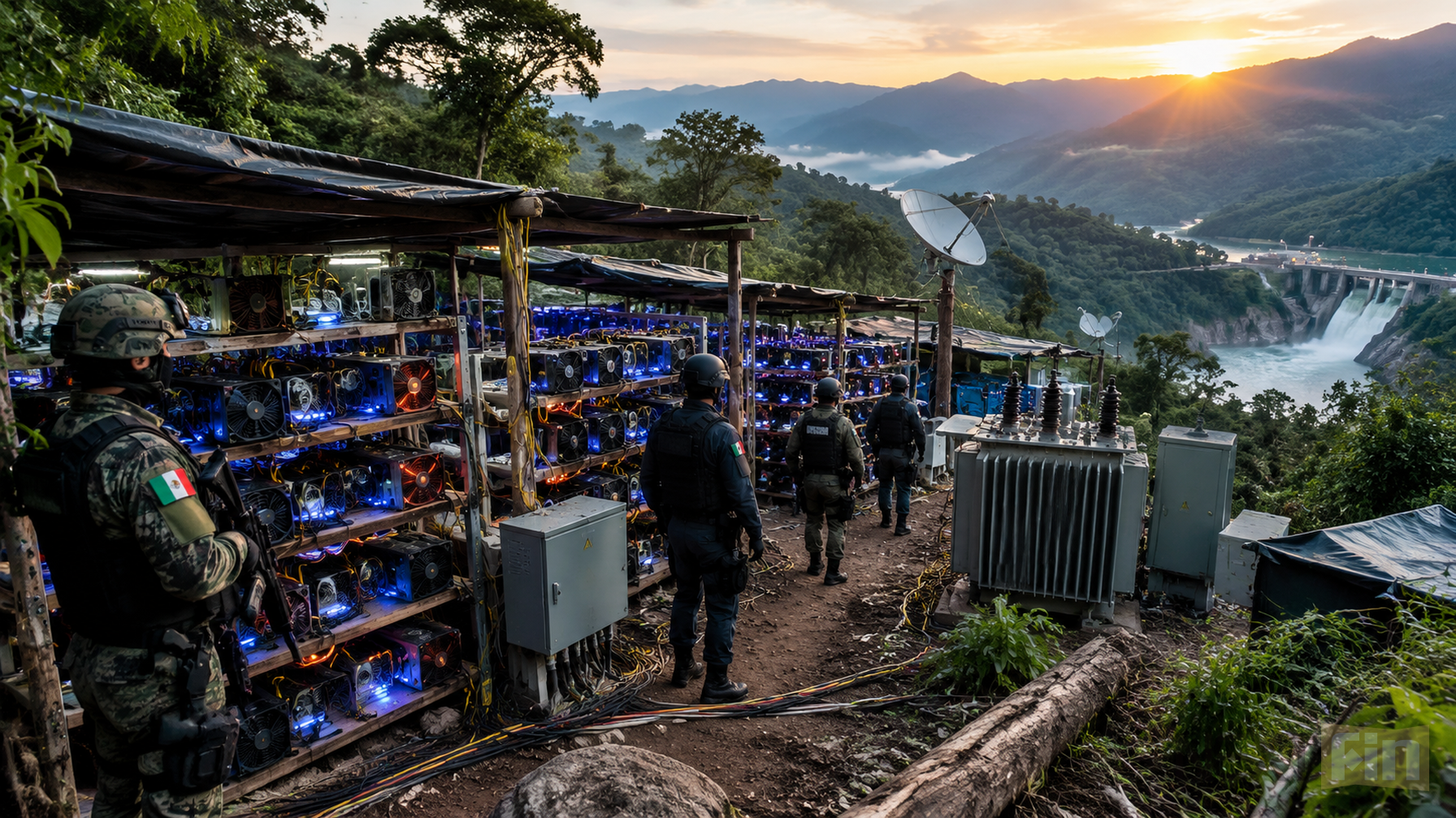 Mexico Seizes 300 GPUs in Hydroelectric Dam Crypto Raid, Exposing Stolen-Power Mining Boom