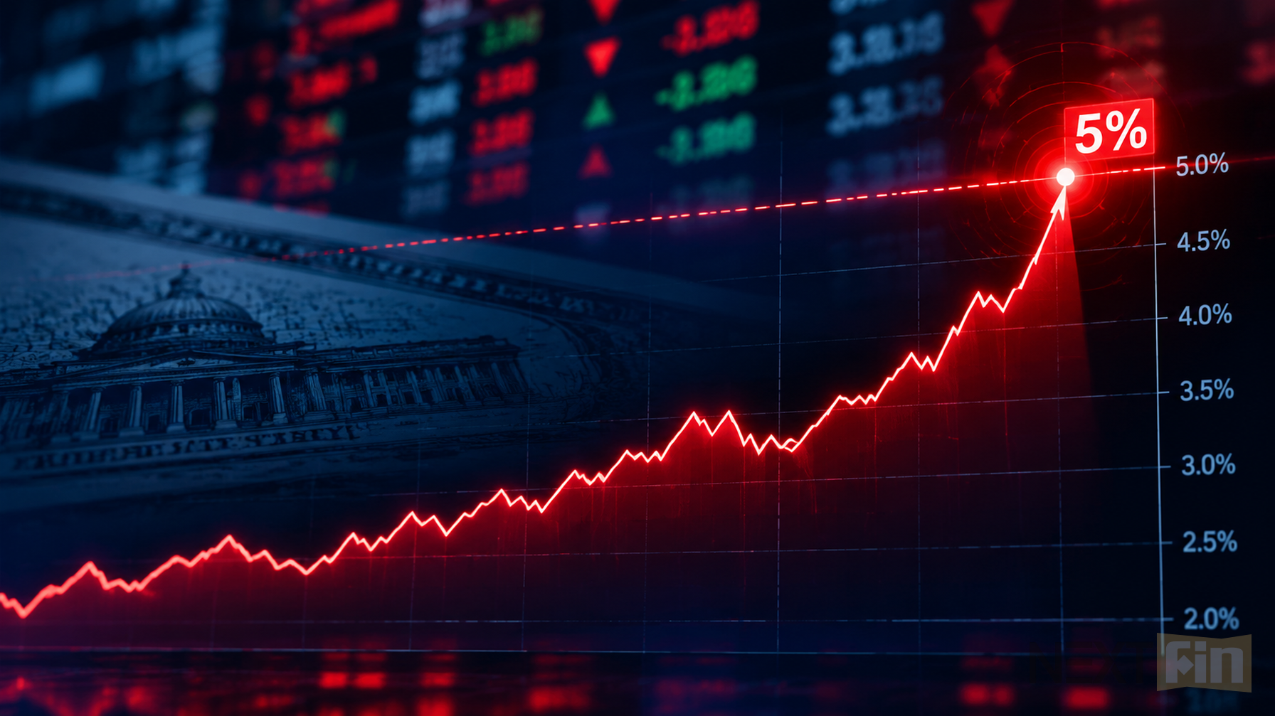 Treasury Yields Near 5% as an Inflation Shock Forces a Reckoning for Stocks and the Economy
