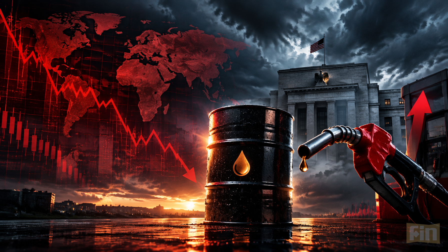 Global Markets Slide as Oil Tops $100 and Fed Rate-Hike Bets Swell to 90 Percent