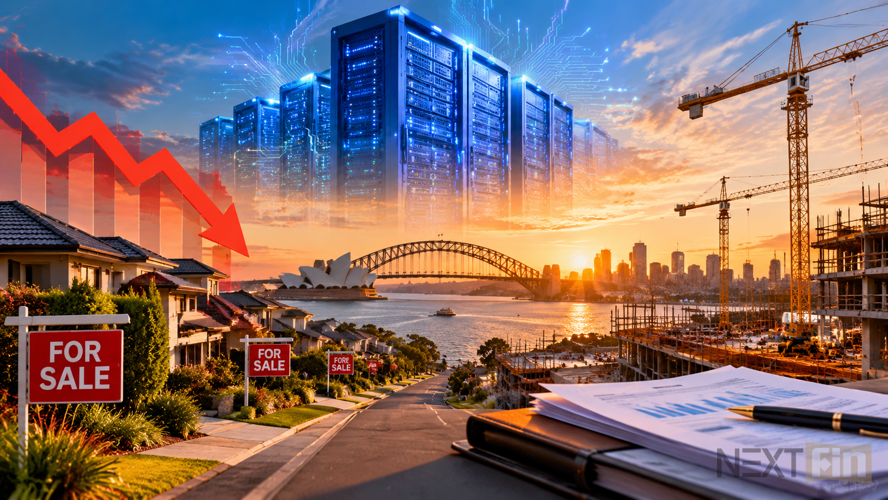 Australia's Housing Wobble, a Developer's Collapse, and the AI Bet That Could Fix It