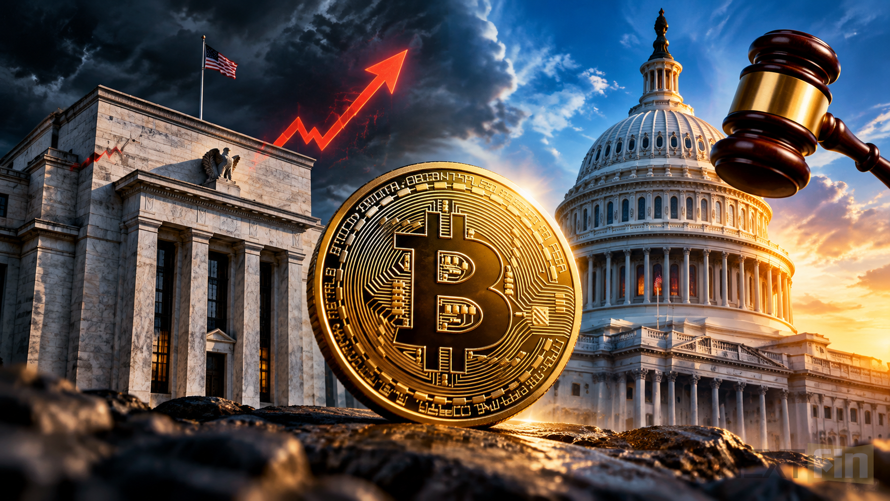 Bitcoin's Late Summer Rally Faces Off Against the Fed and Congress