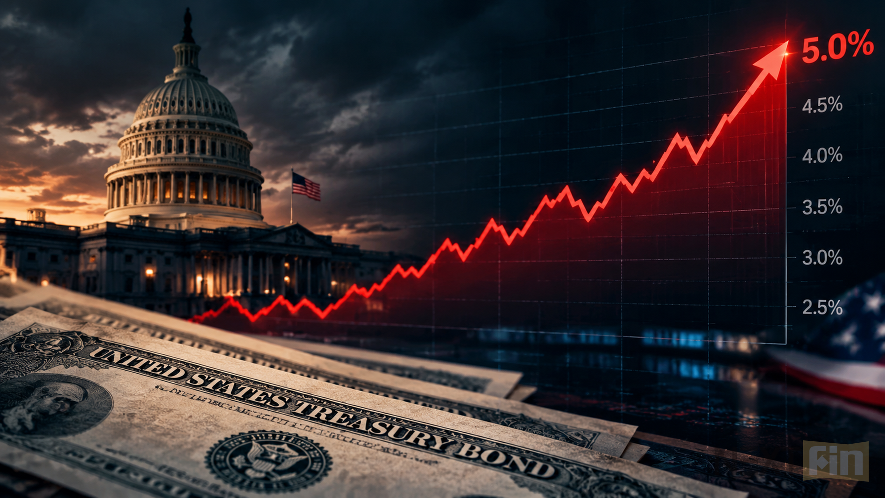 US 10-Year Treasury Yields Hit Highest Level Since 2007 as Oil, Inflation and Deficit Fears Converge
