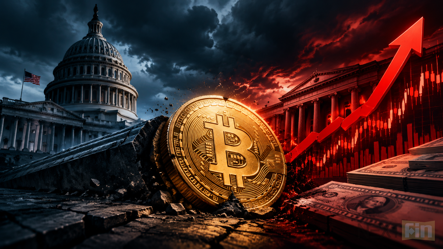 Bitcoin Under Renewed Pressure as Looming Fed Hike Adds to Woes