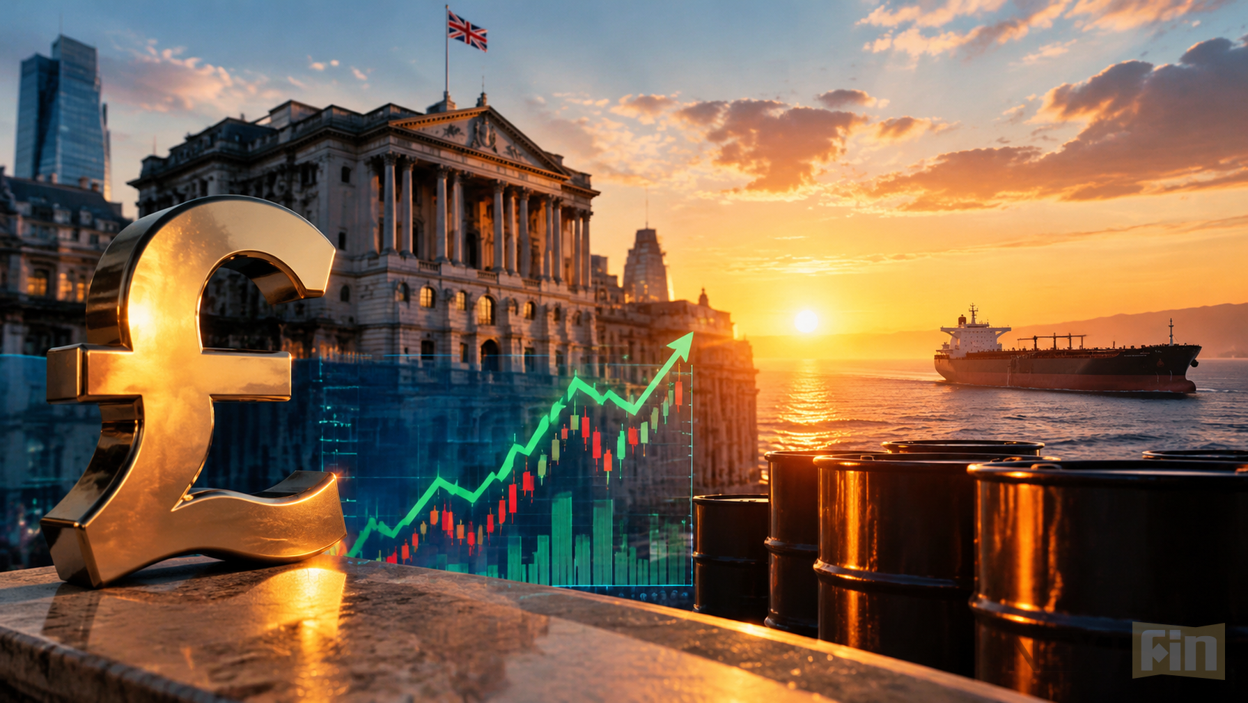 UK Stocks and Pound Firm as Inflation Data Sets Up Bank of England Showdown