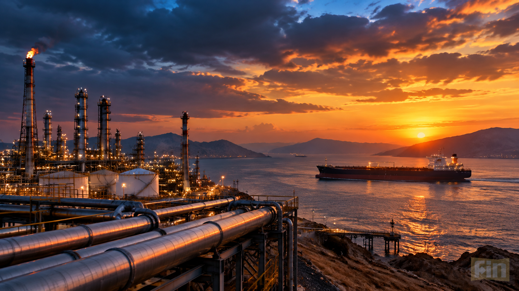 Oil Nears $110 as Saudi Pipeline Shutdown Collides With Fed Week in Middle East Markets