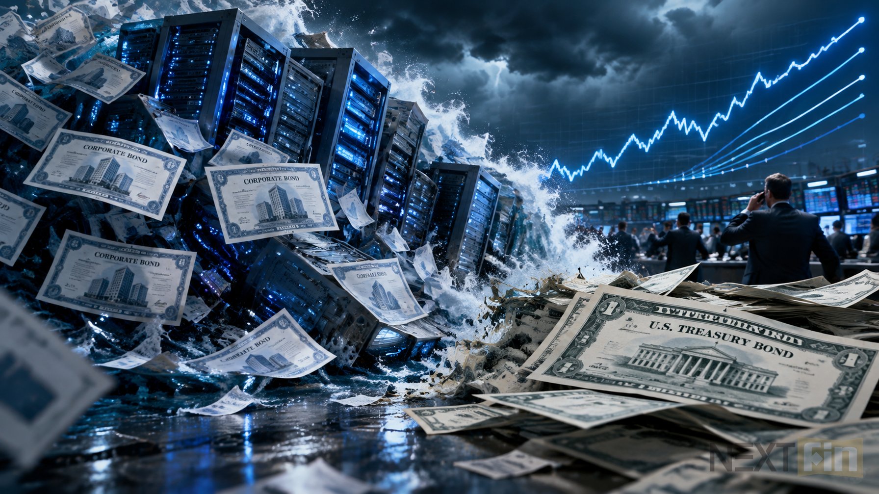 Reverse Crowding Out: How AI Debt Is Competing With Treasuries for the Same Pool of Savings