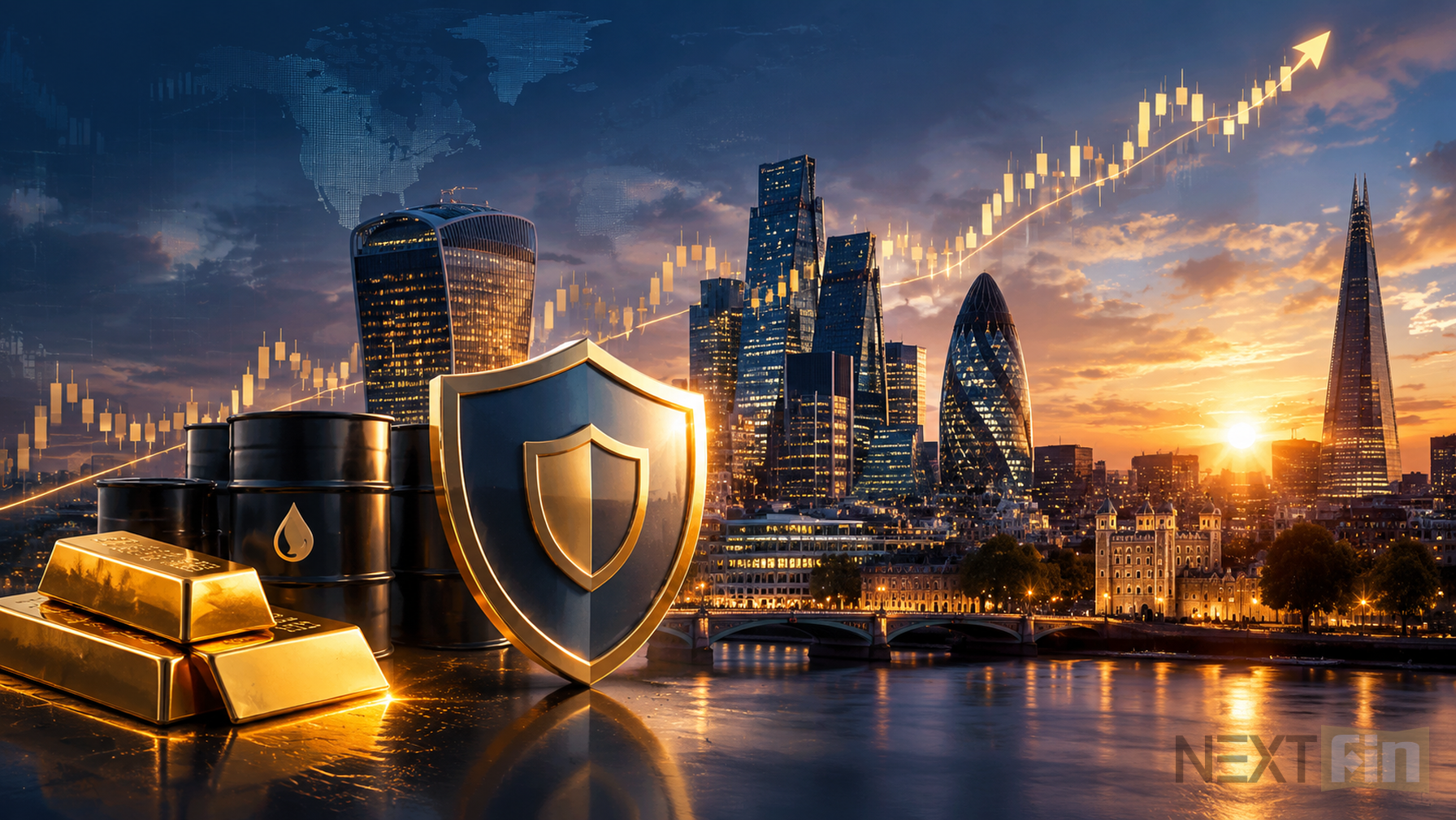 UK Stocks Offer Defensive Value as Commodity Earnings Lift FTSE 100