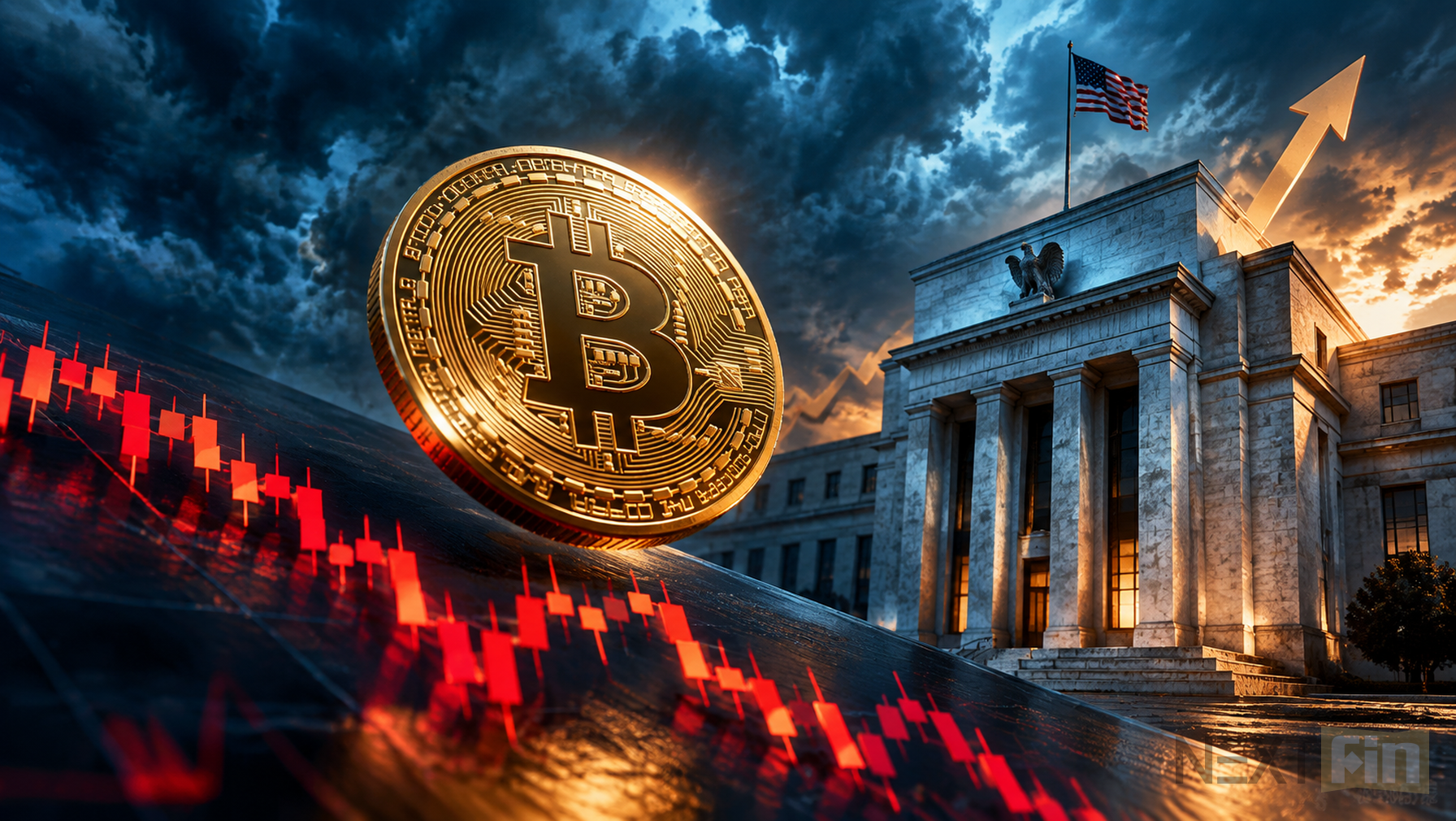 Bitcoin Echoes 2022 as Fed Resumes Rate Hikes With a 40% Drawdown