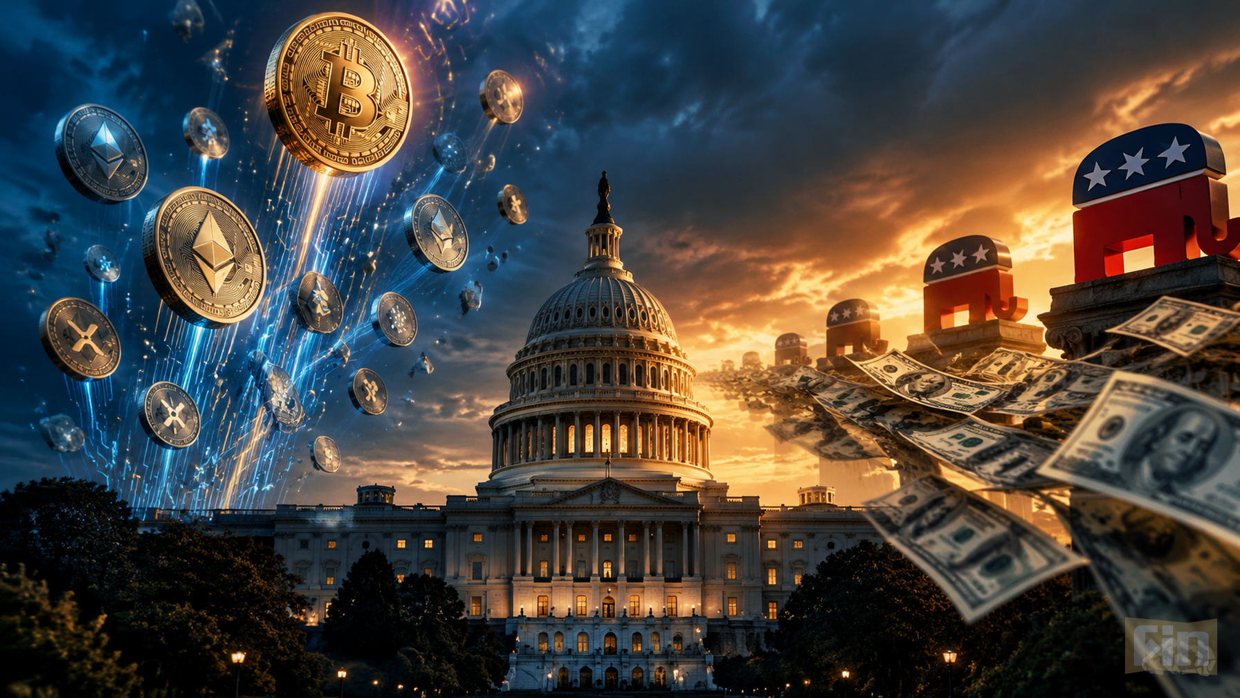 Crypto Giants Flood Republicans With Cash as Their Clarity Act Dies in the Senate