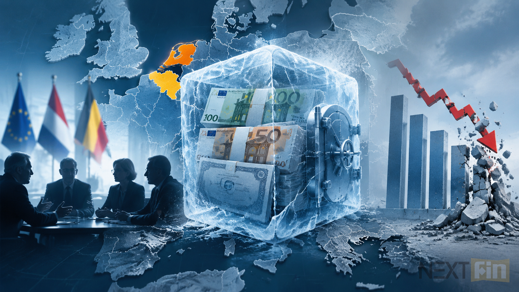 Dutch Push Belgium to Unlock Frozen Russian Assets for Ukraine Aid