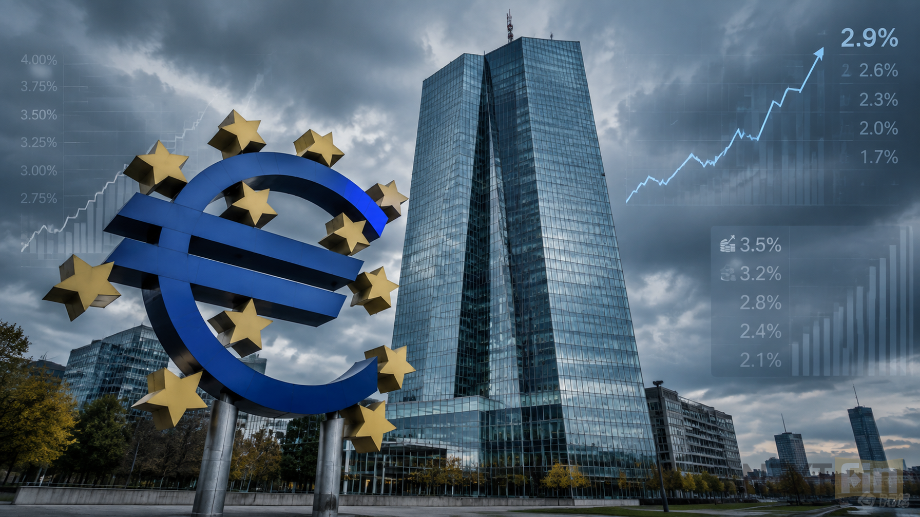 ECB Officials Pave Way for More Tightening as Inflation Worsens