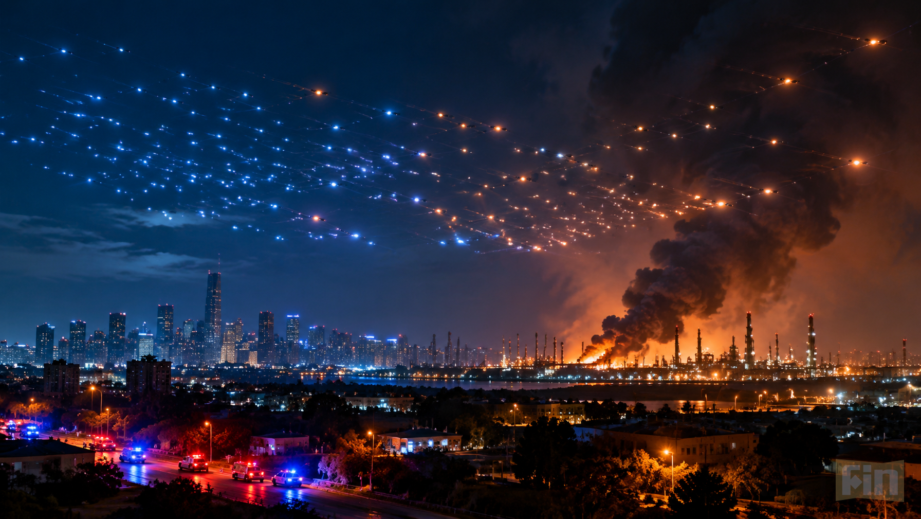 Ukraine Fires Over 1,000 Drones at Russia in Largest-Ever Strike on Moscow Refinery