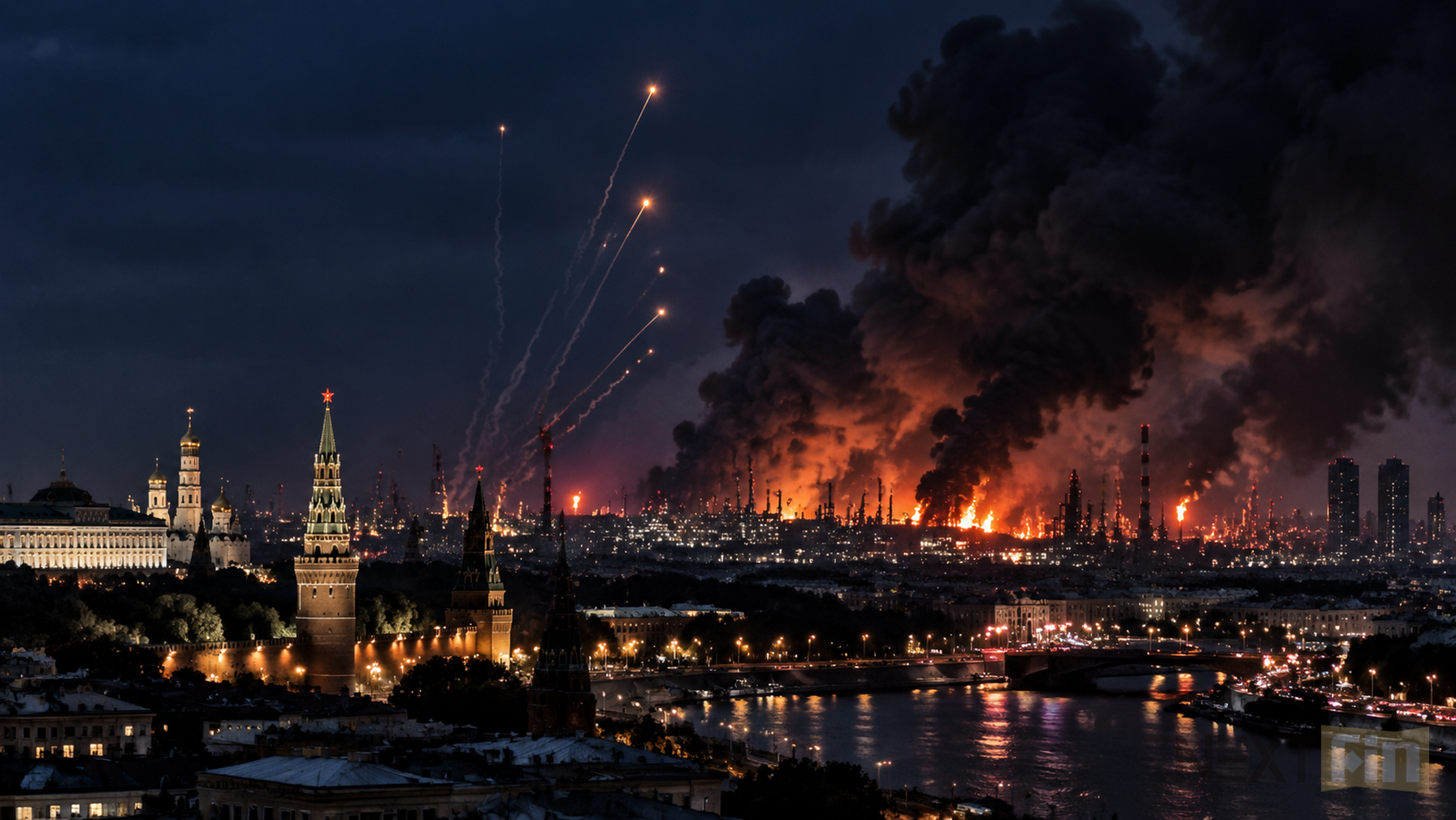 Moscow's 'Largest Ever' Drone Attack Hit a Refinery Already Knocked Out in June