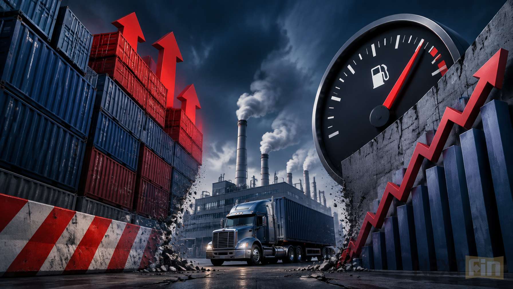 Tariffs, Record Diesel and Higher Rates Put a Three-Way Squeeze on U.S. Companies