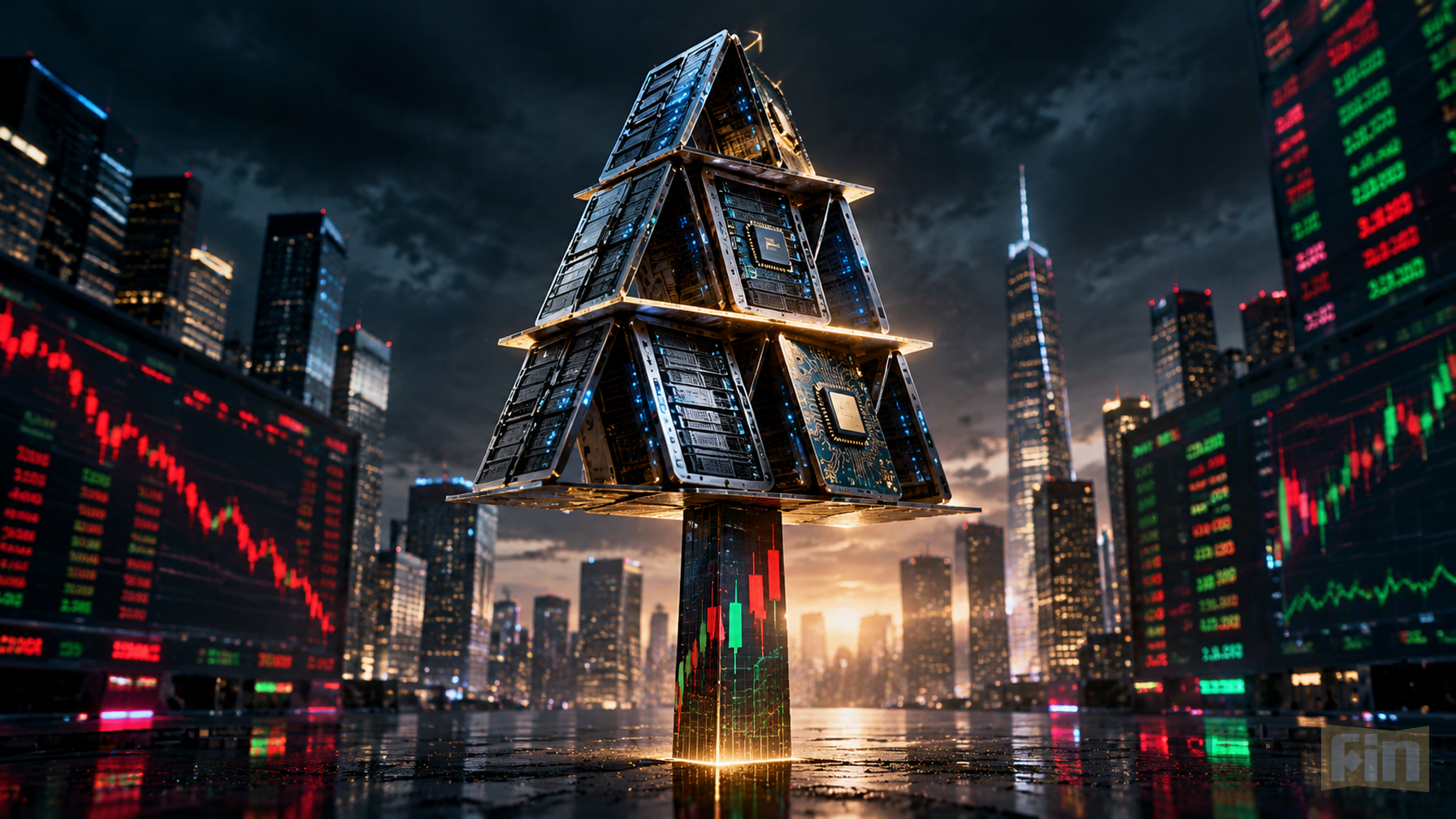 AI's Wobbly House of Cards Puts Markets and US Economy at Risk