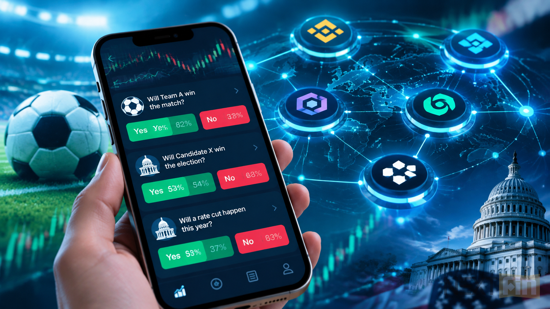 Robinhood Adds Crypto.com Contracts and Takes Equity Stakes in Prediction Markets Push