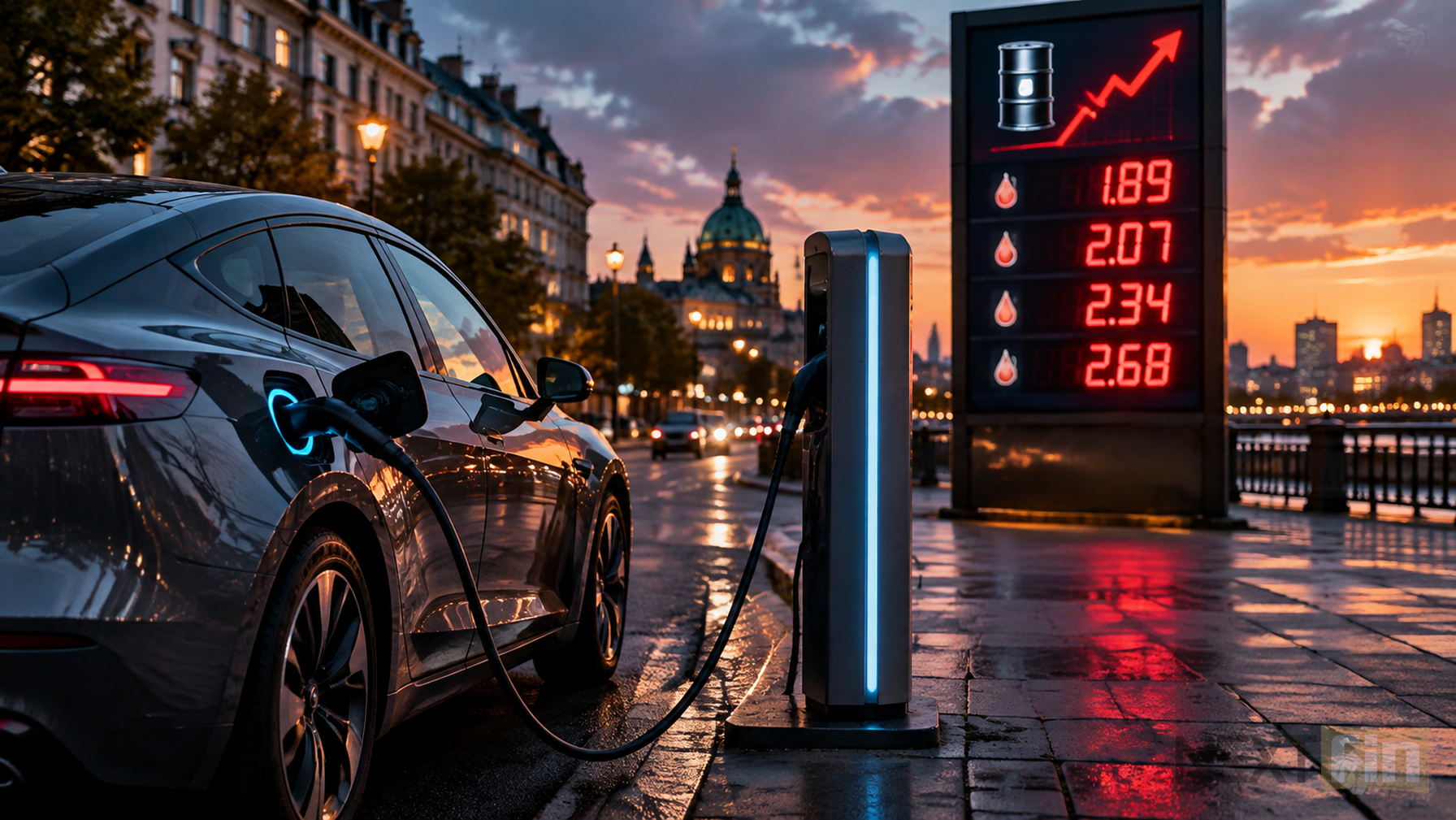 Rising Oil Prices Drive Europeans Towards Electric Vehicles
