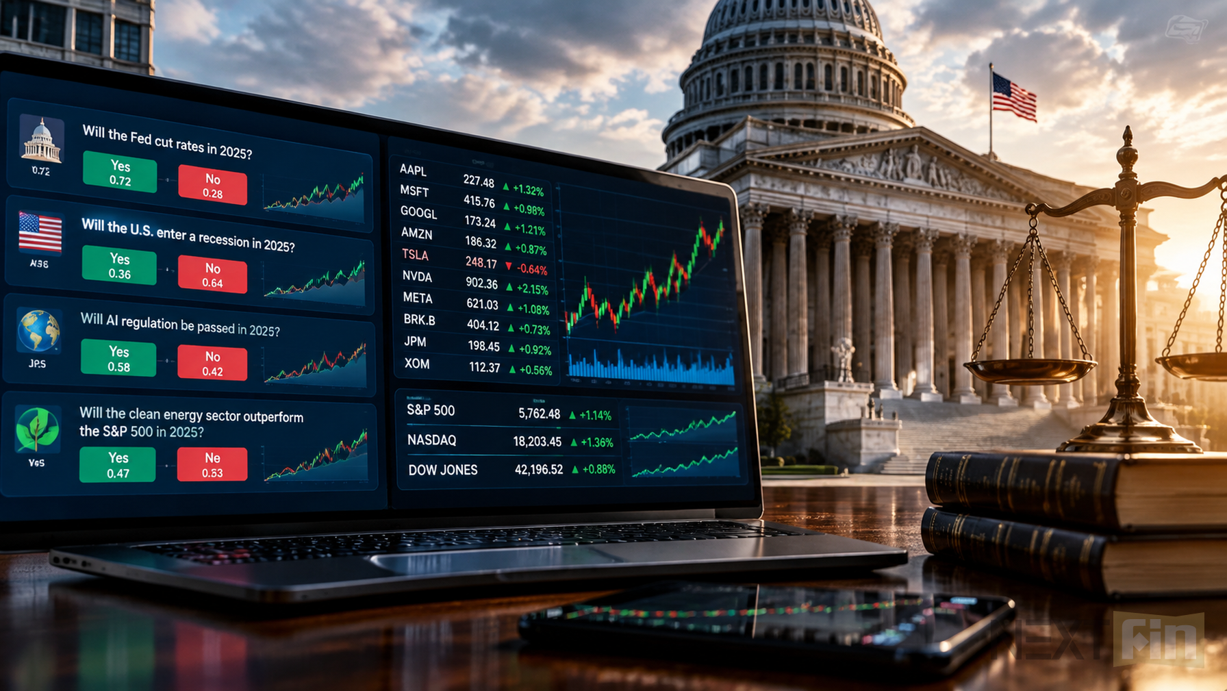 Prediction Markets' Push into US Stocks Rings Regulatory Alarm at SEC