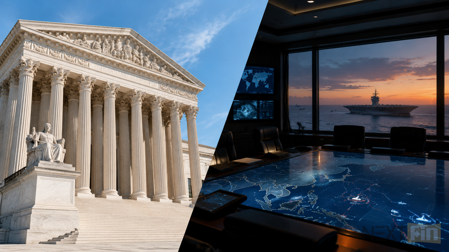 Supreme Court Opens Business-Heavy Term While Iran War Cabinet Meets at Camp David