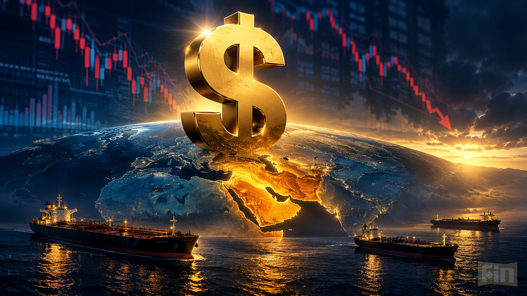 Dollar Nears New High of the Year as Investors Rush to Safety