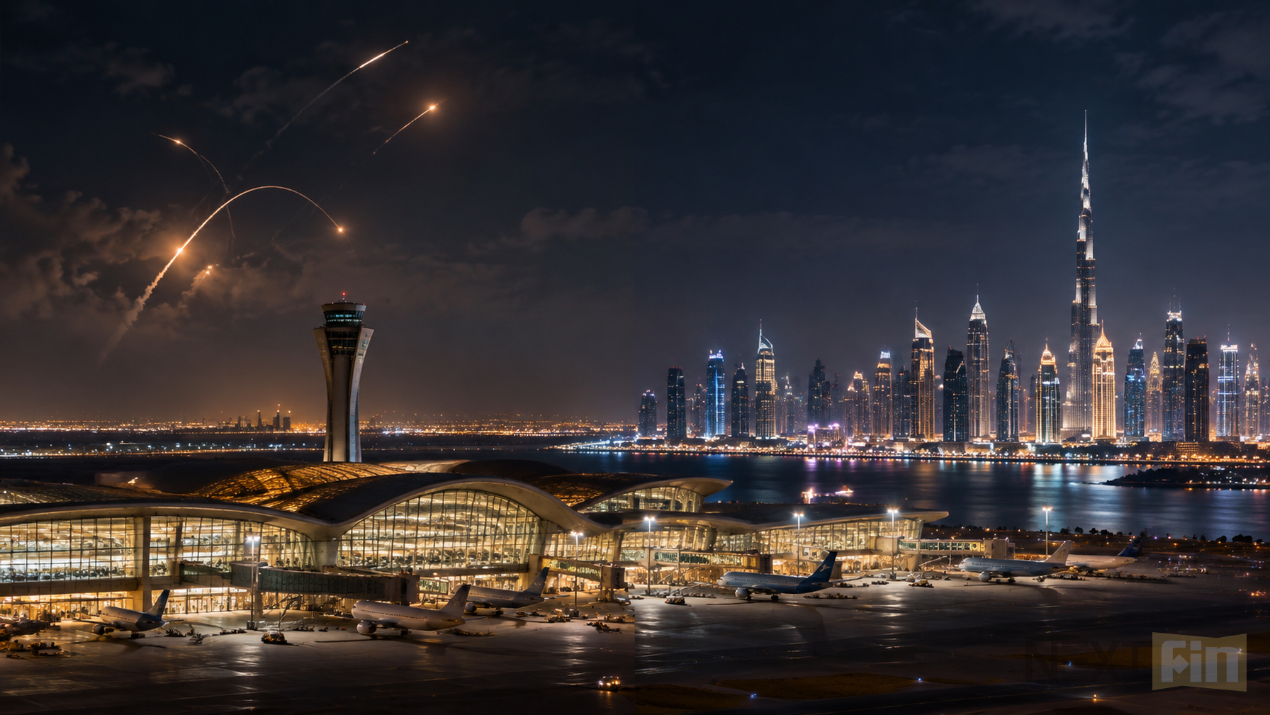 Riyadh Airport Attack Tests Saudi Diversification as Dubai Gains Relative Appeal