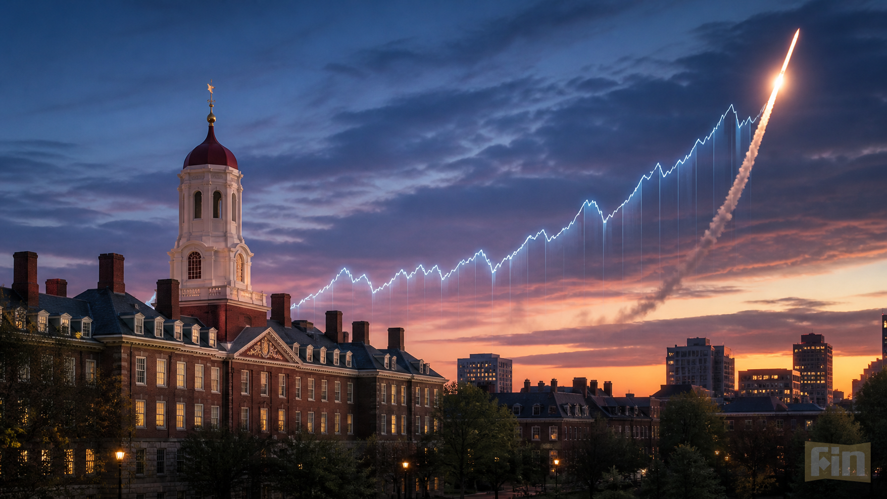 Harvard's Endowment Jumps 27.1% as SpaceX and AI Bets Outrun a $300 Million Tax Hit