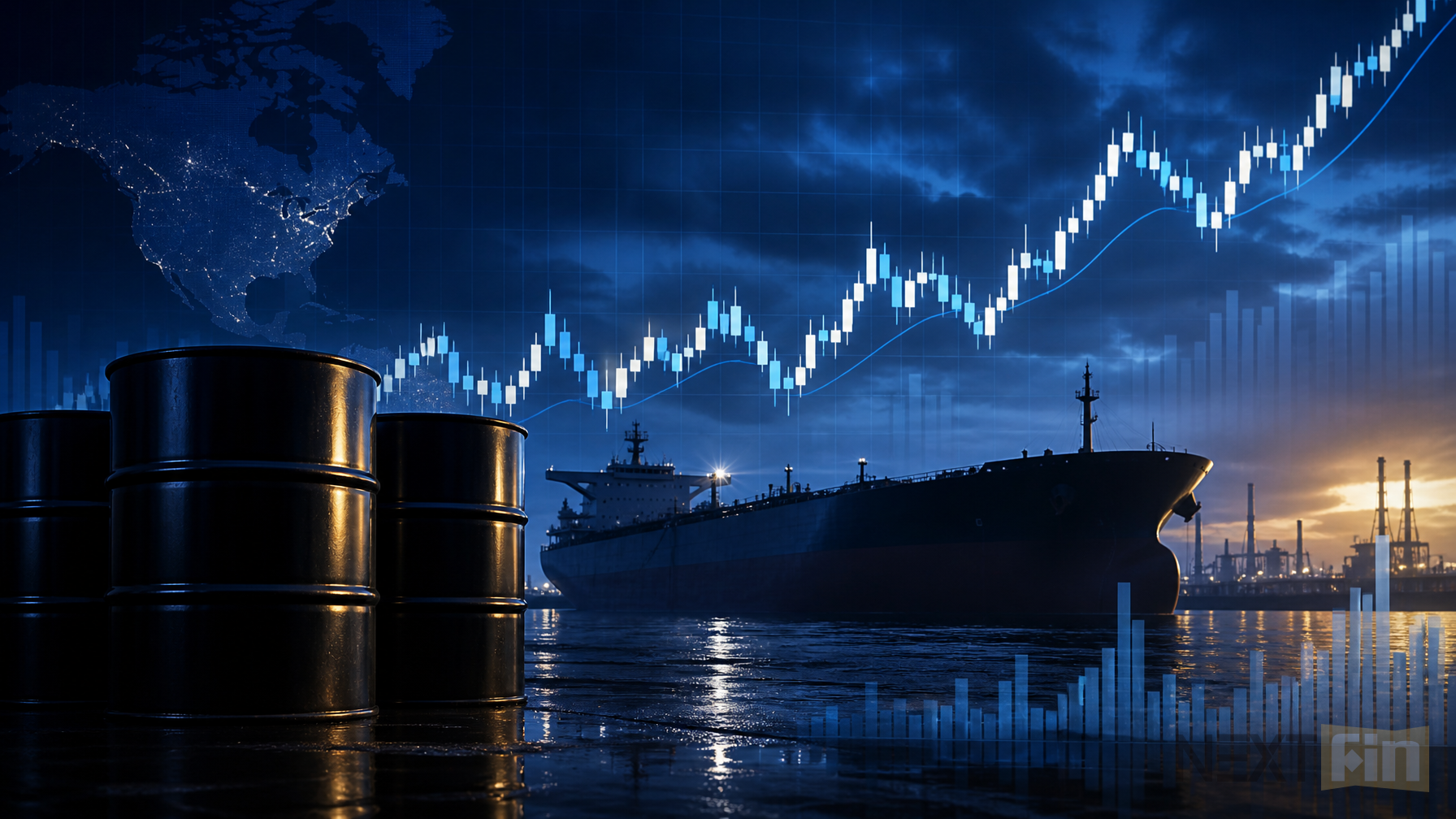 U.S. Crude Oil Jumps on Big Inventory Draw, Potential Shadow-Fleet Sanctions Relief