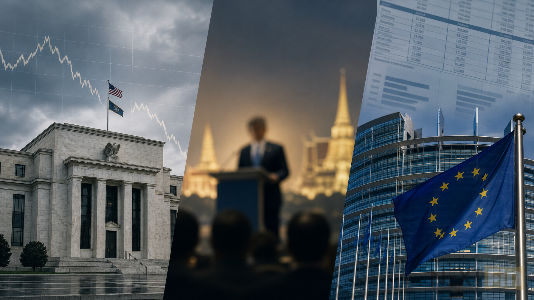 Fed Chair Warsh Gives No Clear Steer as EU Leaders Put Budget Ahead of Ukraine