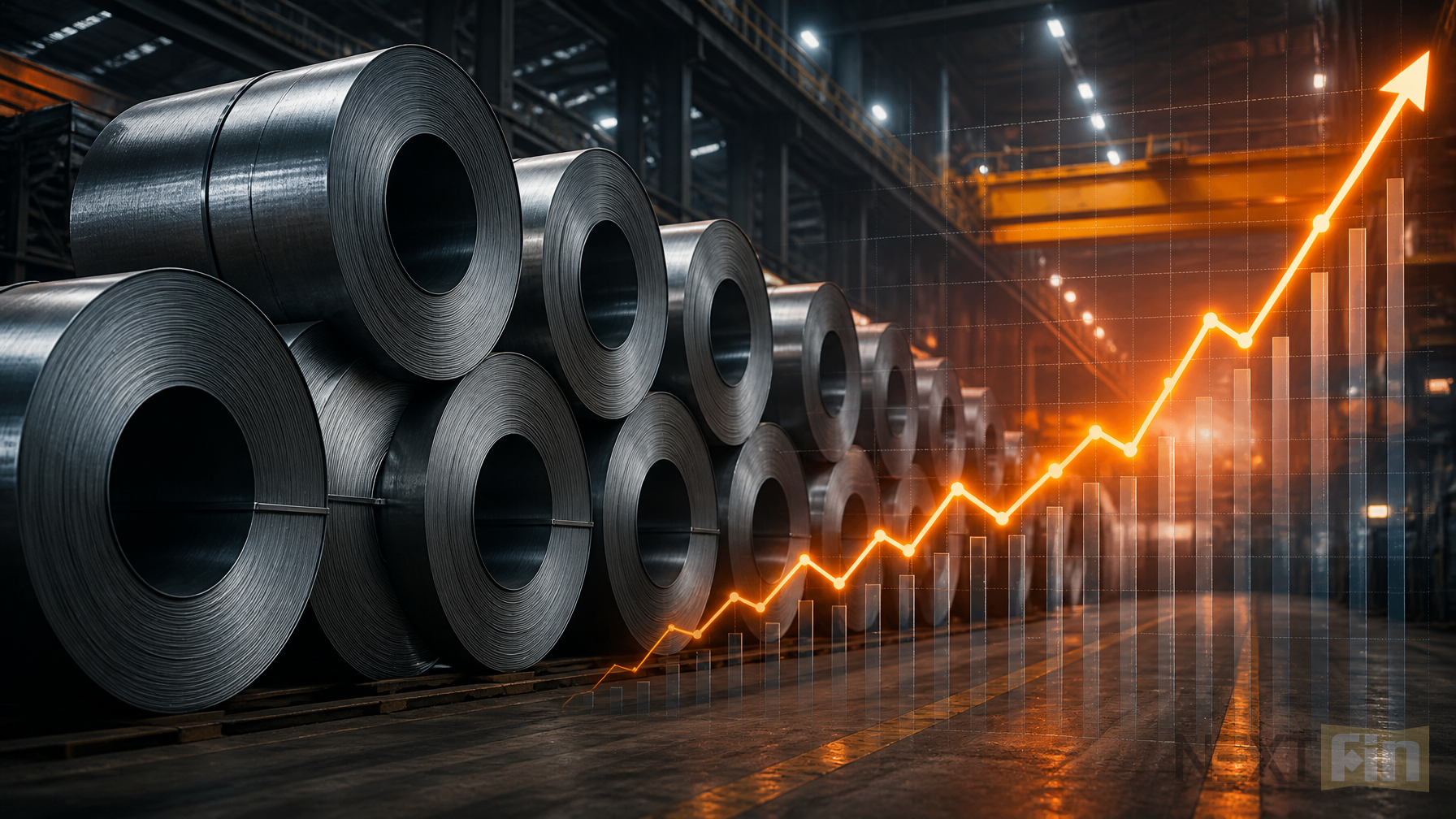 US Steel Prices Climb to Four-Year High as Trump's Tariffs Bite