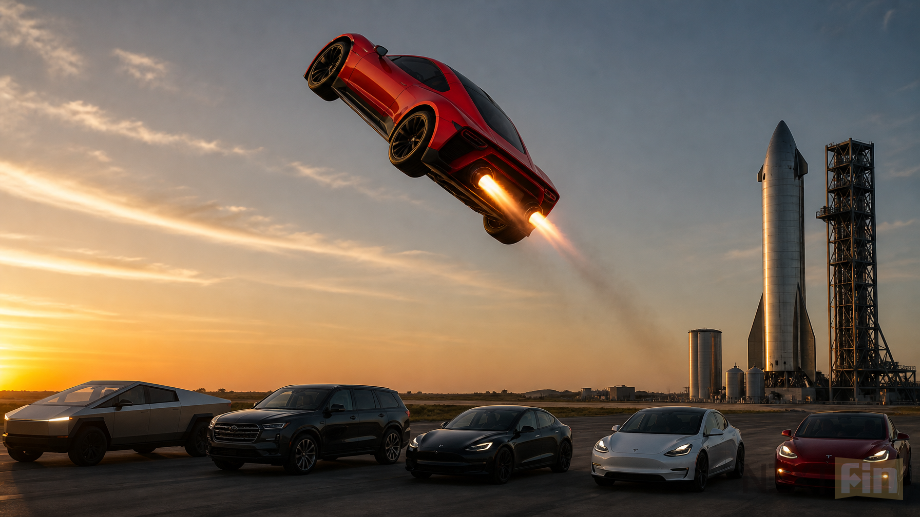 Tesla Unveils Roadster With a Nod to SpaceX Merger