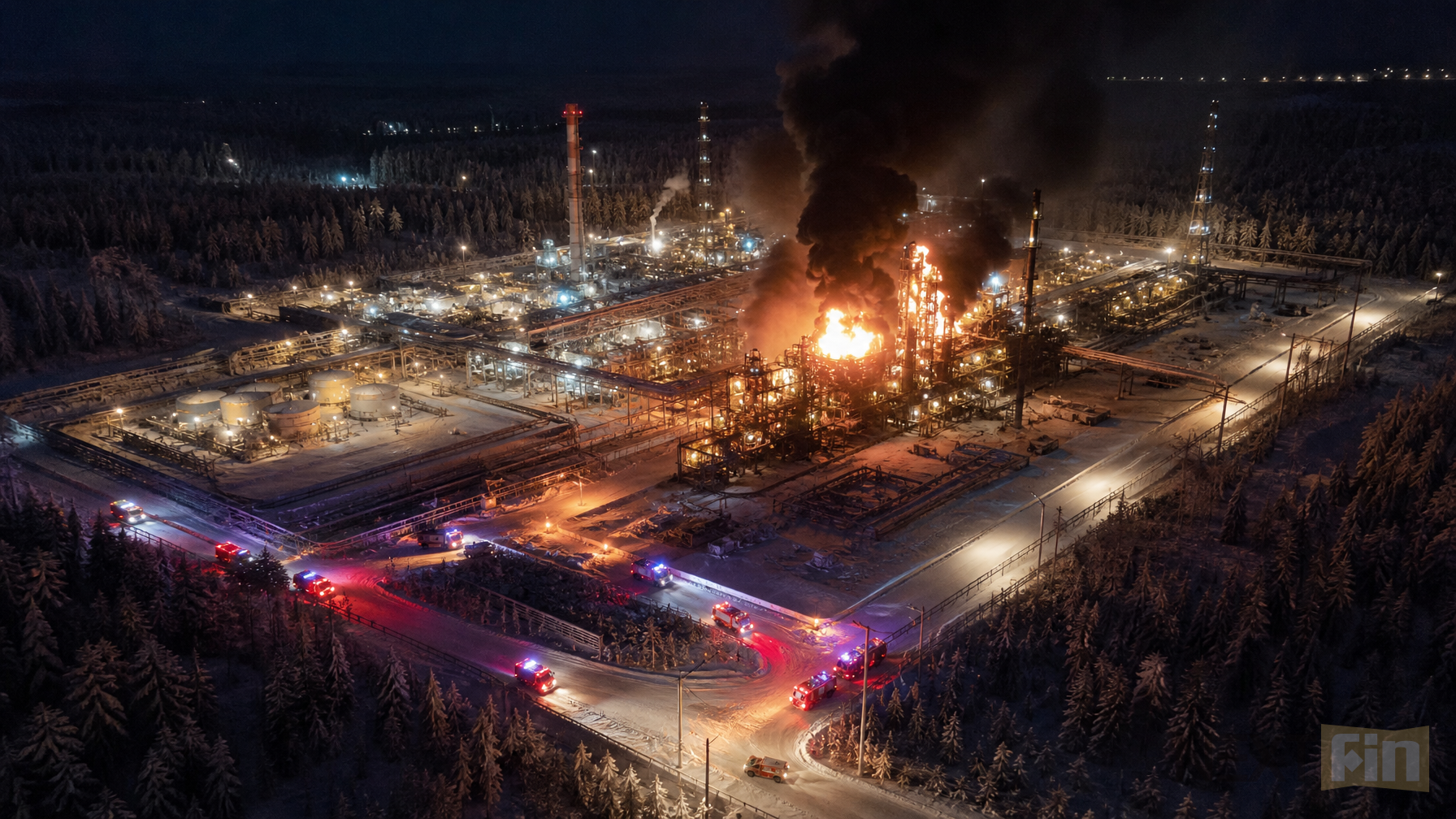 Drones Hit Russian Industrial Site Deep in Western Siberia