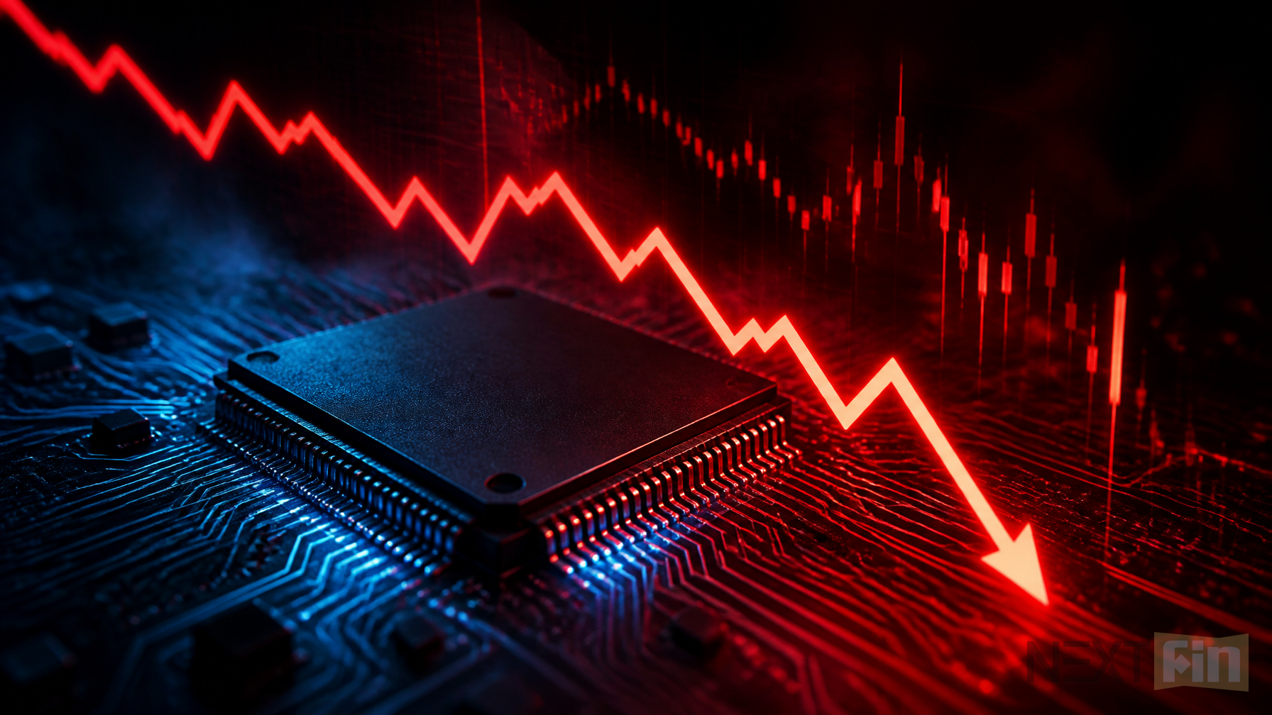 Chip Stocks Are Set for Their Longest Losing Run Since 2008