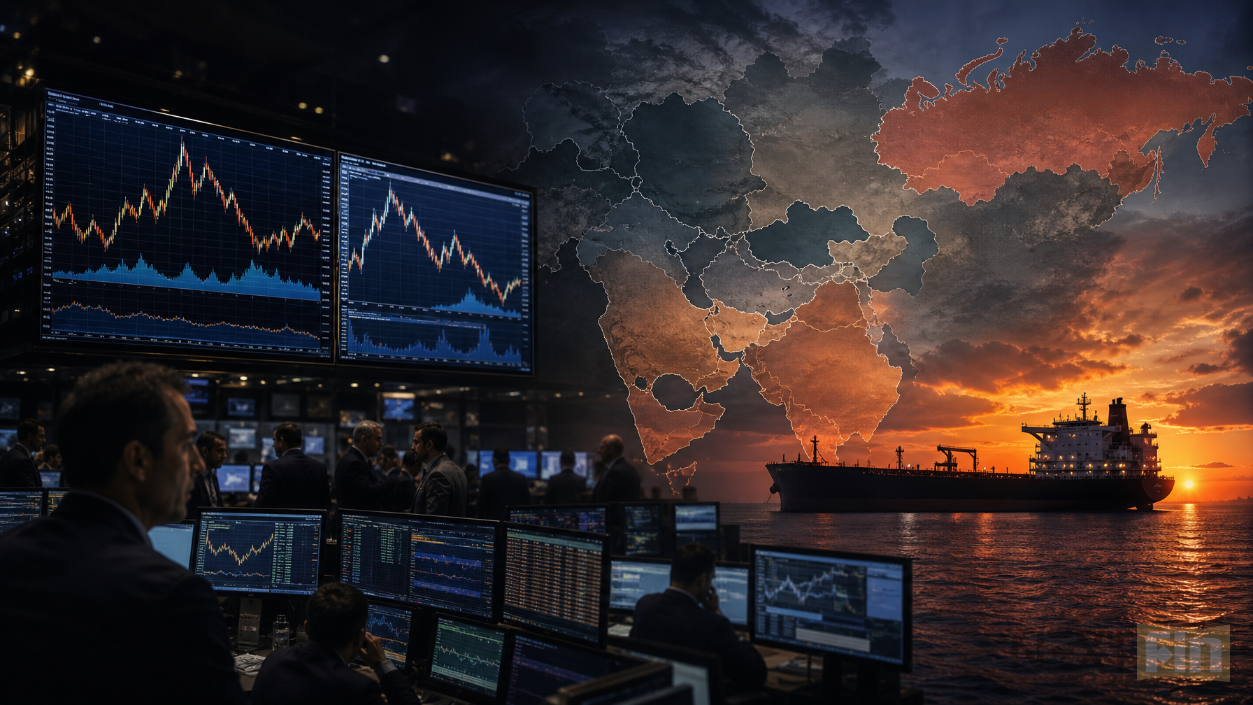 Oil Eases as Markets Weigh Trump's Russian Sanctions Waiver Against Middle East Supply Risk