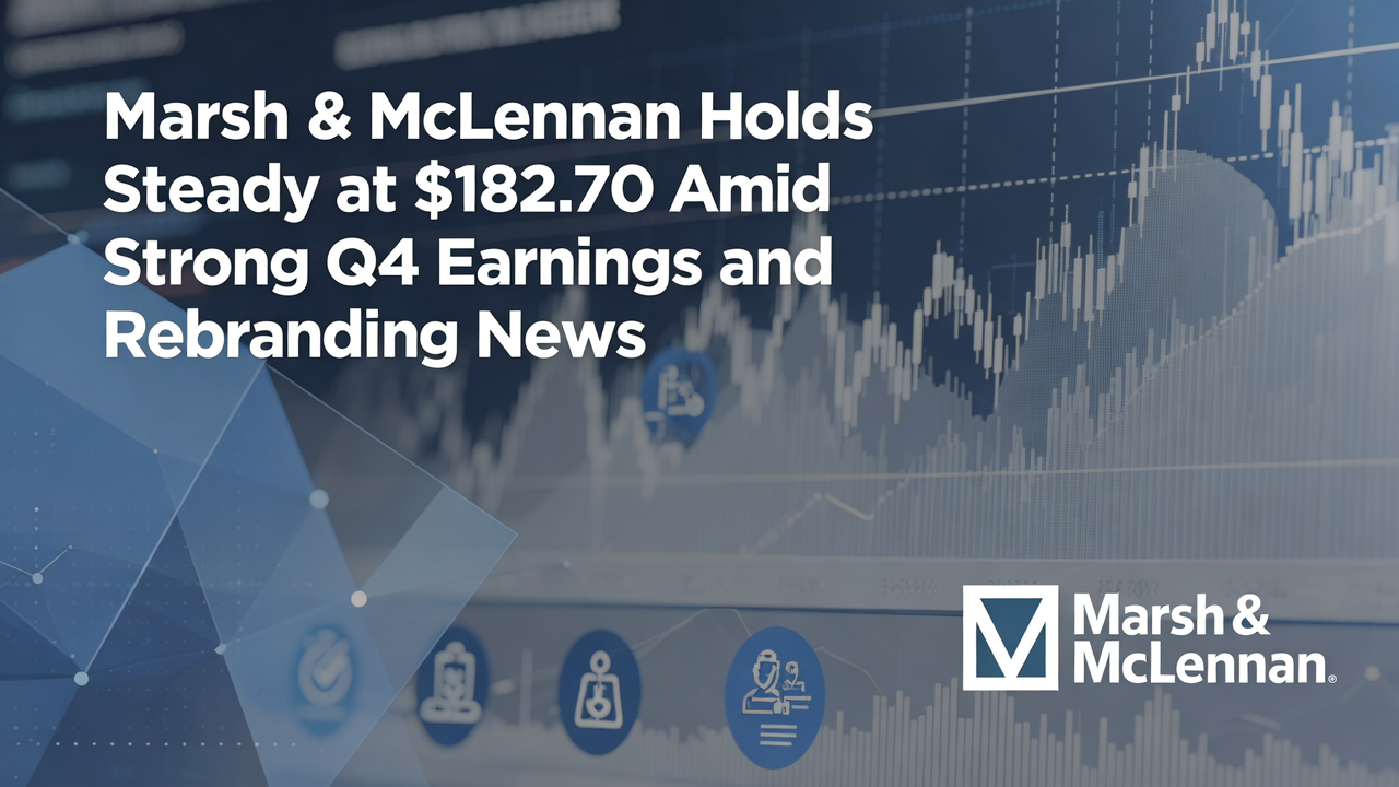 Marsh & McLennan Holds Steady at $182.70 Amid Strong Q4 Earnings and Rebranding News