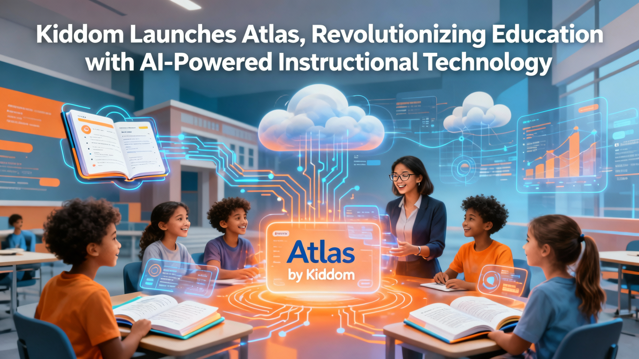 Kiddom Launches Atlas, Revolutionizing Education with AI-Powered Instructional Technology