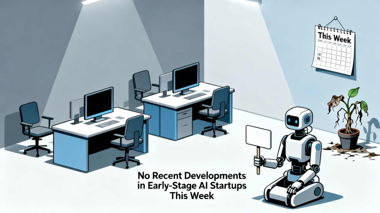 No Recent Developments in Early-Stage AI Startups This Week
