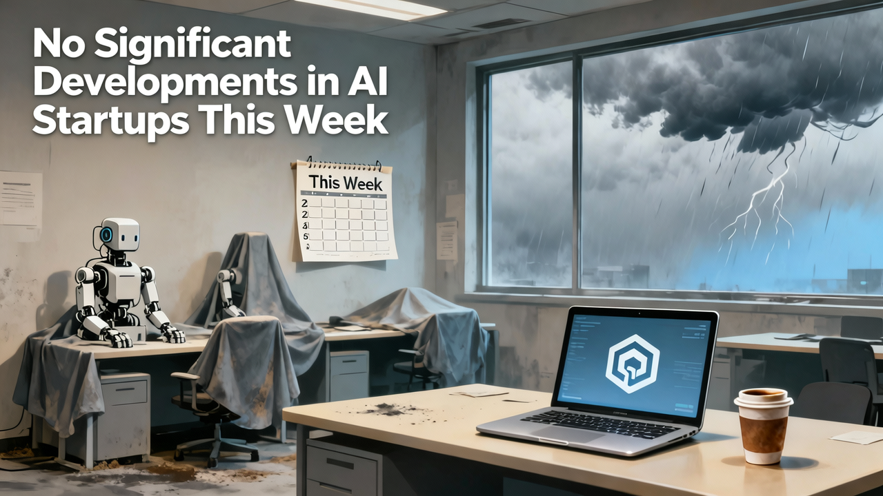 No Significant Developments in AI Startups This Week
