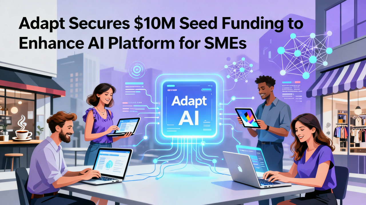 Adapt Secures $10M Seed Funding to Enhance AI Platform for SMEs