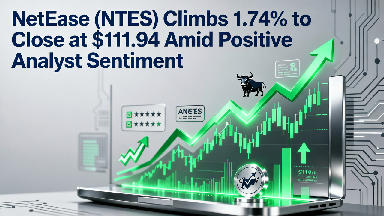 NetEase (NTES) Climbs 1.74% to Close at $111.94 Amid Positive Analyst Sentiment