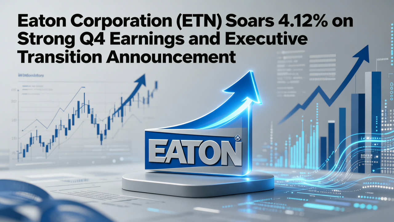 Eaton Corporation (ETN) Soars 4.12% on Strong Q4 Earnings and Executive Transition Announcement