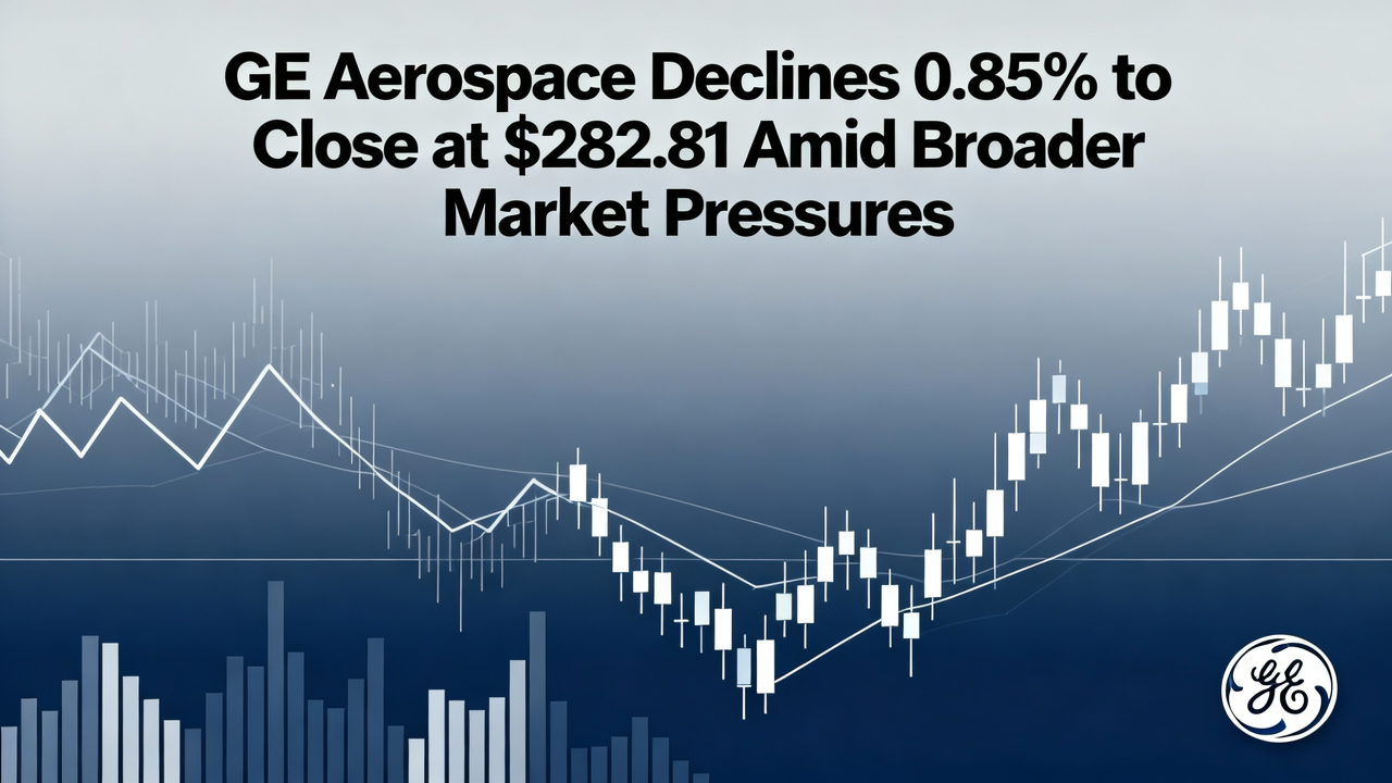 GE Aerospace Declines 0.85% to Close at $282.81 Amid Broader Market Pressures