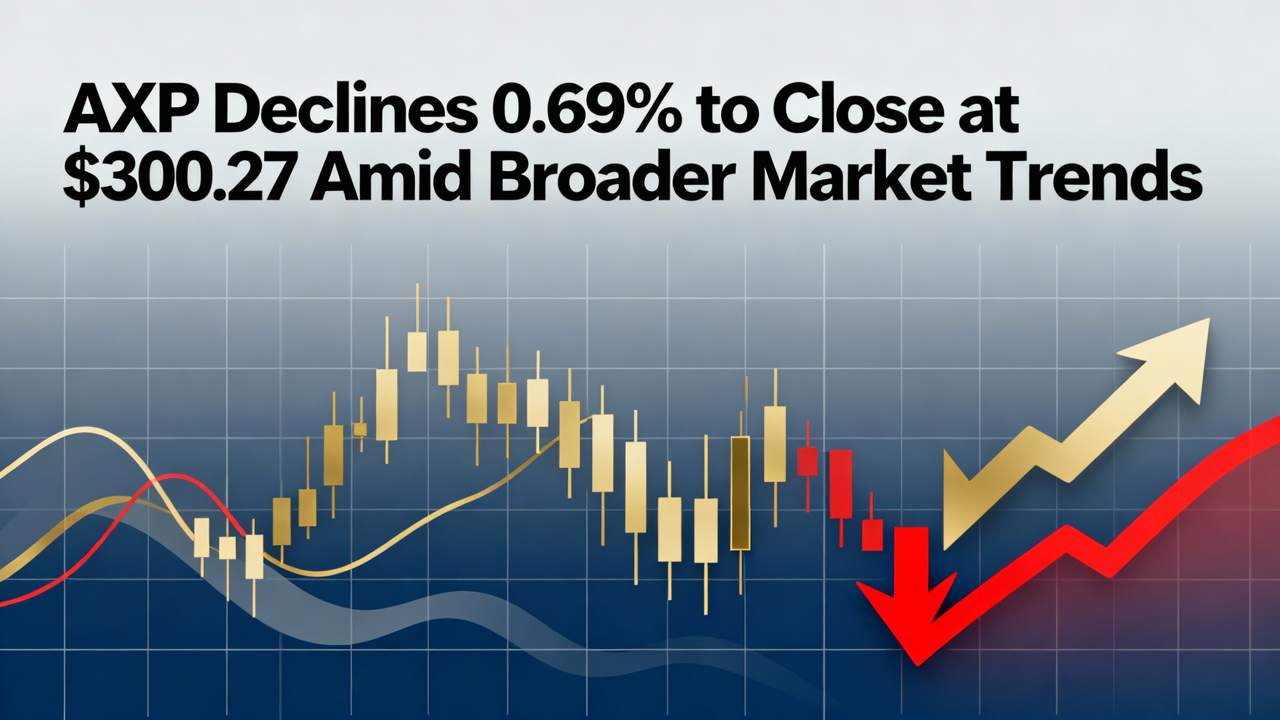 AXP Declines 0.69% to Close at $300.27 Amid Broader Market Trends