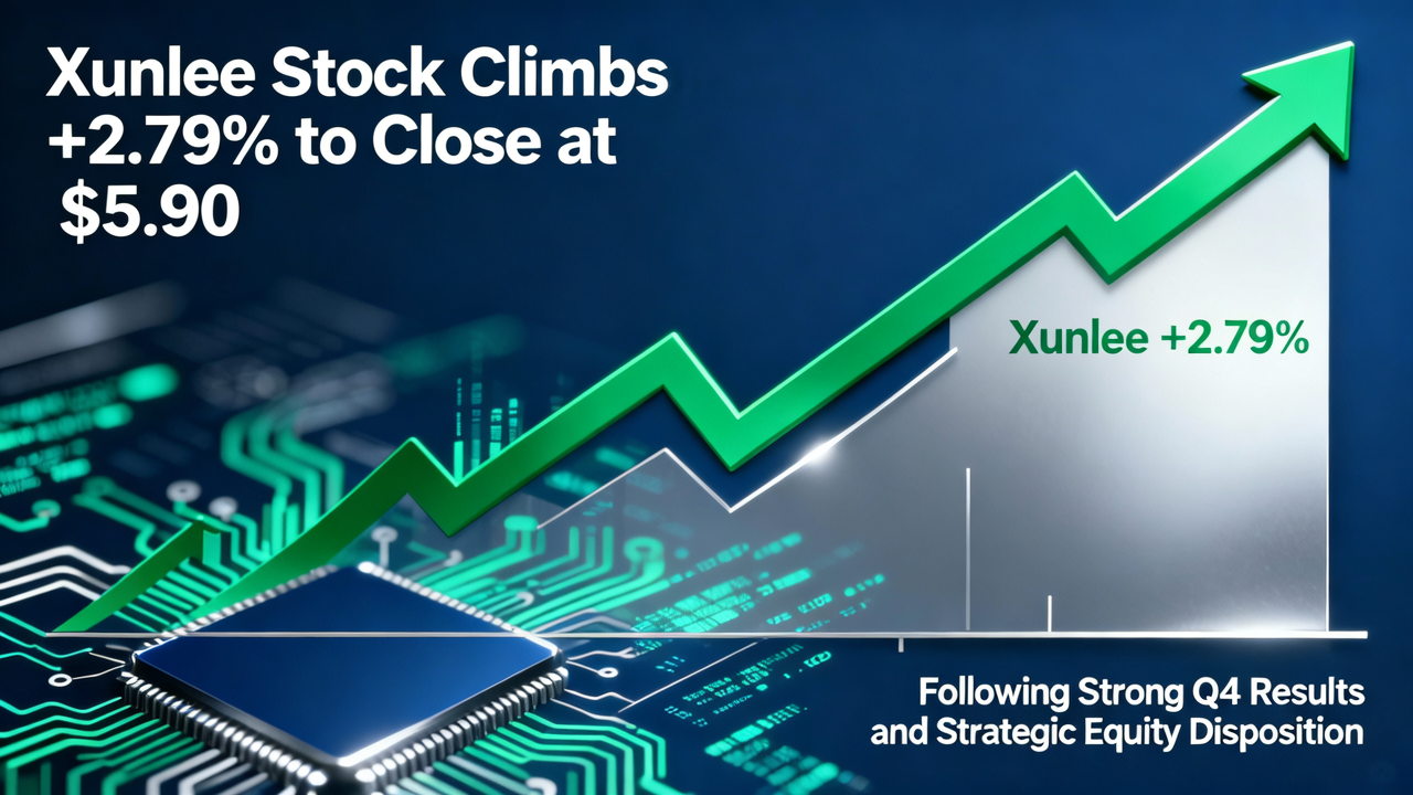 Xunlei Stock Climbs 2.79% to Close at $5.90 Following Strong Q4 Results and Strategic Equity Disposition