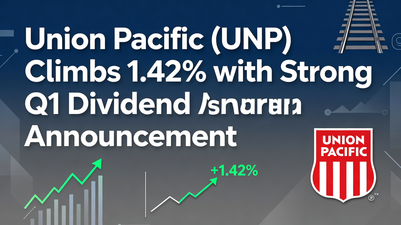 Union Pacific (UNP) Climbs 1.42% with Strong Q1 Dividend Announcement