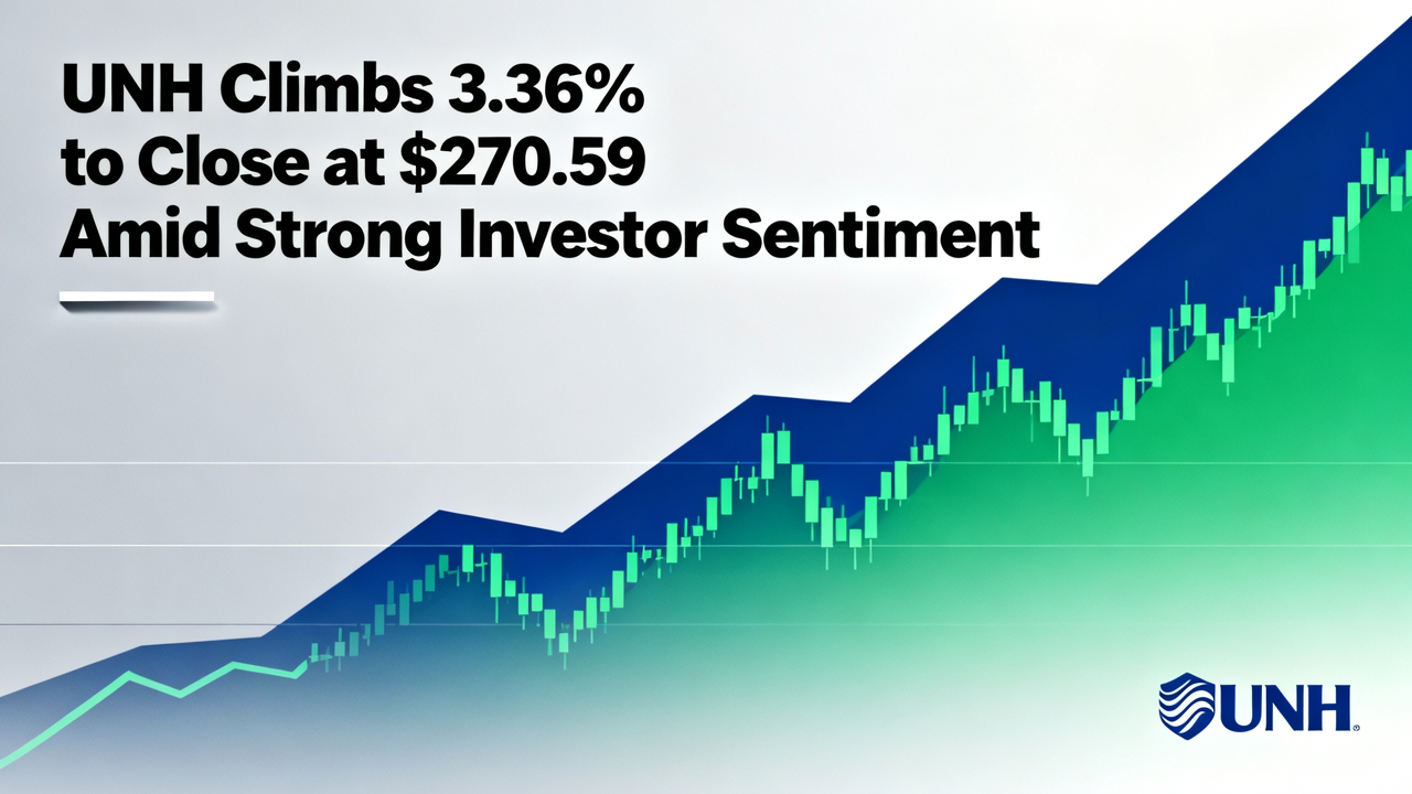 UNH Climbs 3.36% to Close at $270.59 Amid Strong Investor Sentiment