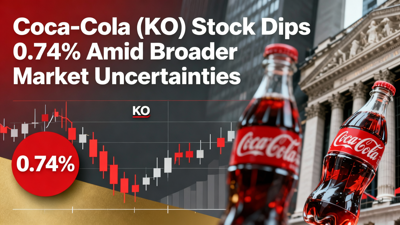 Coca-Cola (KO) Stock Dips 0.74% Amid Broader Market Uncertainties